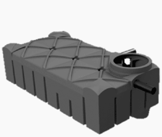 underground flatline rainwater collection tank