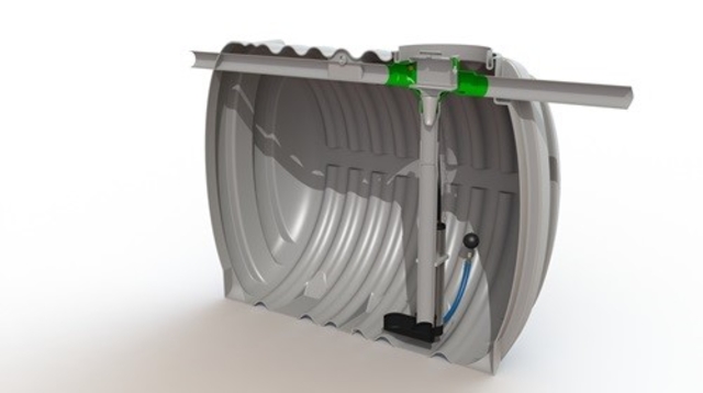 underground rainwater harvest tank