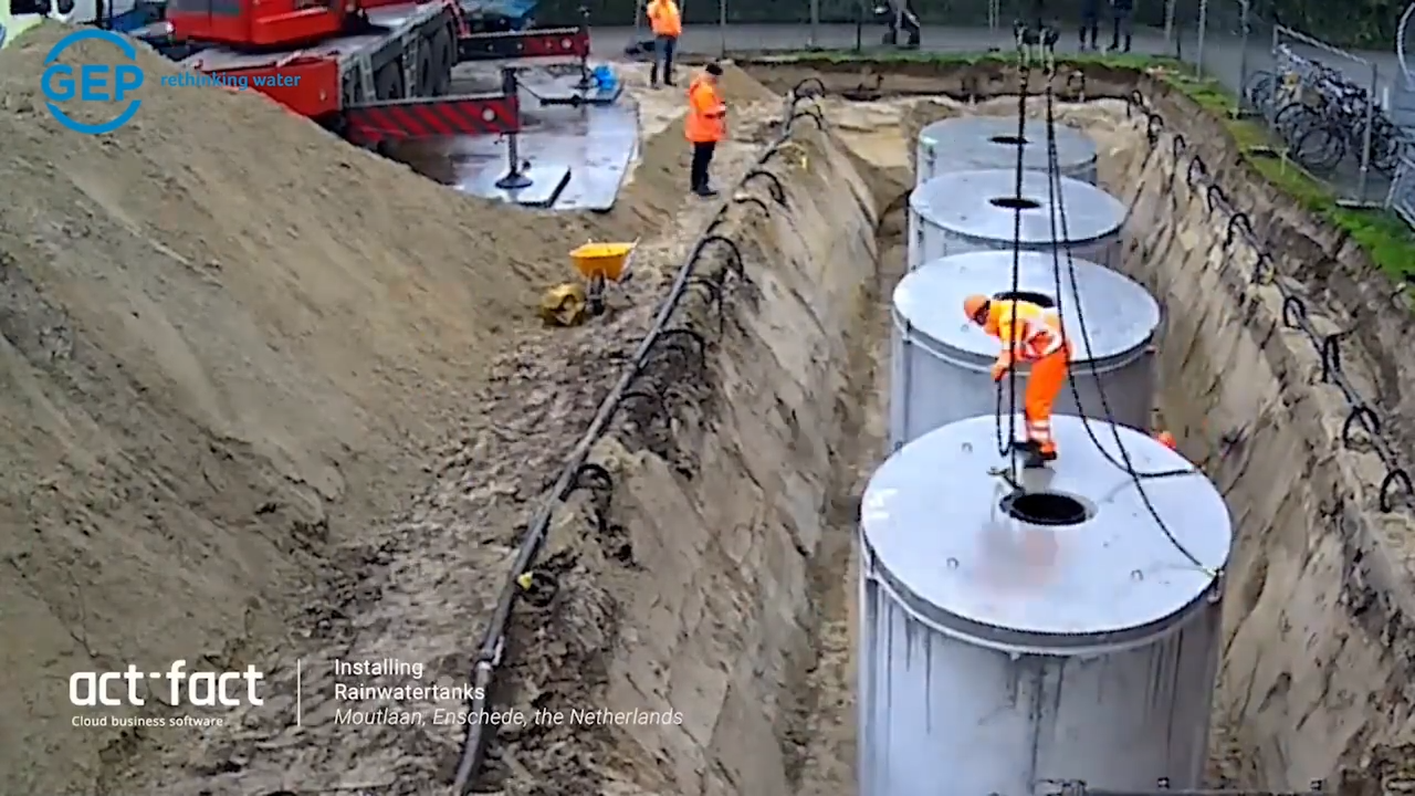 rainwater harvest tank