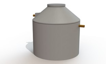 concrete rainwater tank