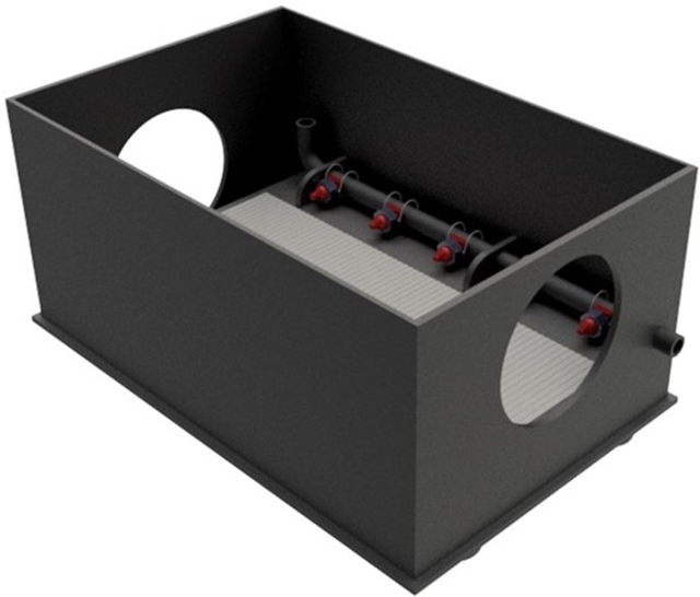 maintaining rainwater filters with automatic water nozzles