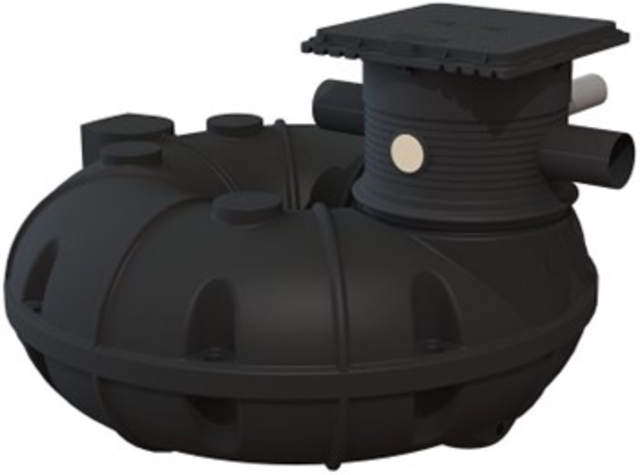underground plastic rainwater tank