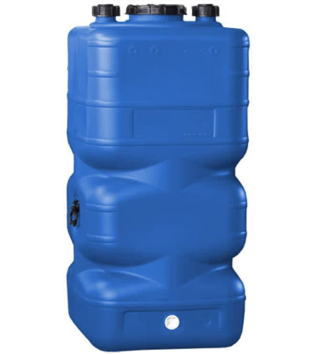 plastic above ground rainwater harvest tank