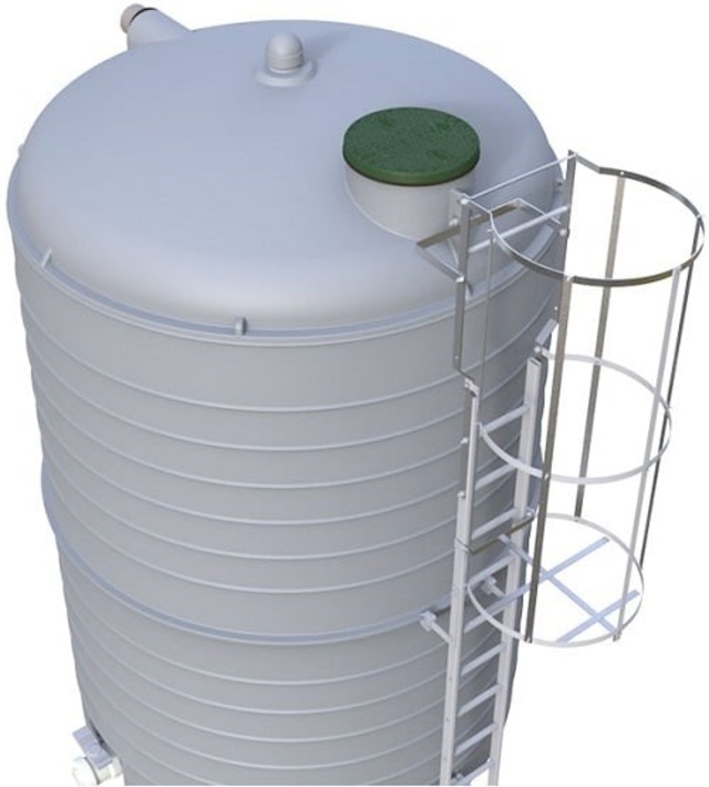 above ground tank to collect rainwater